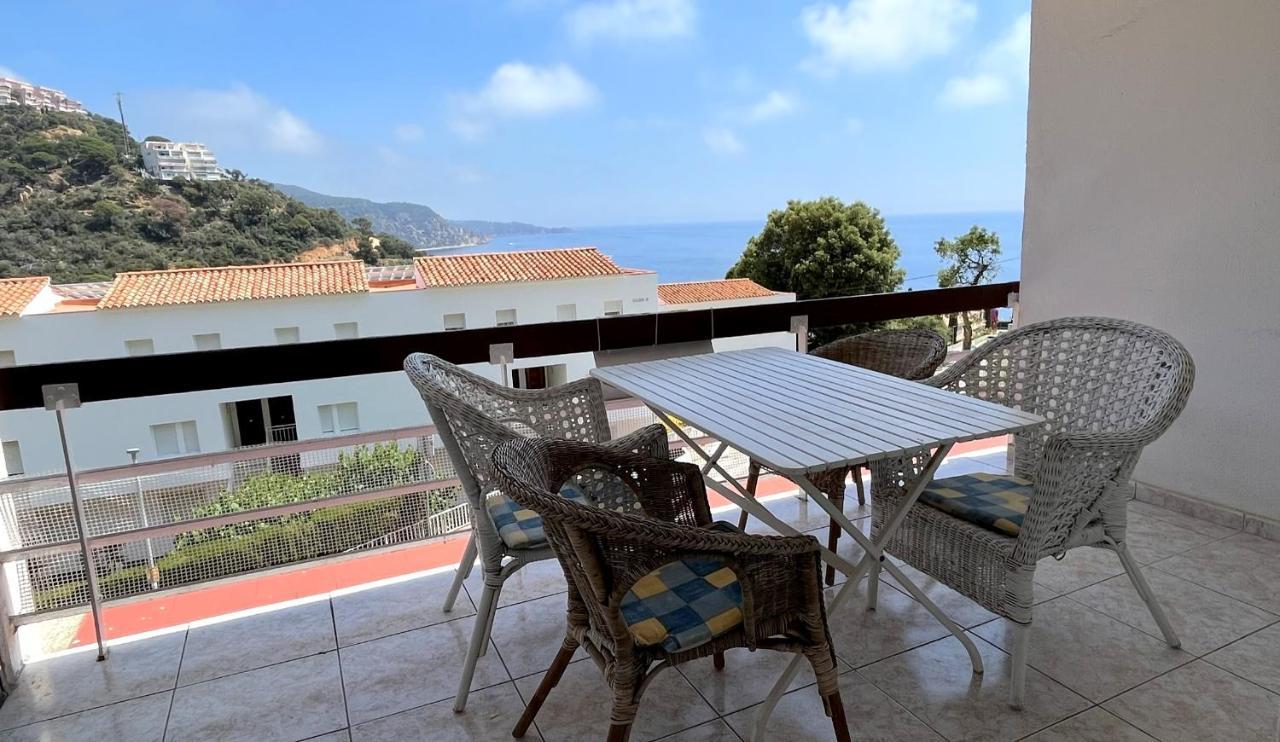 Ma Terrasse Avec Vue Sur La Mer Apartamento Tossa de Mar Exterior foto