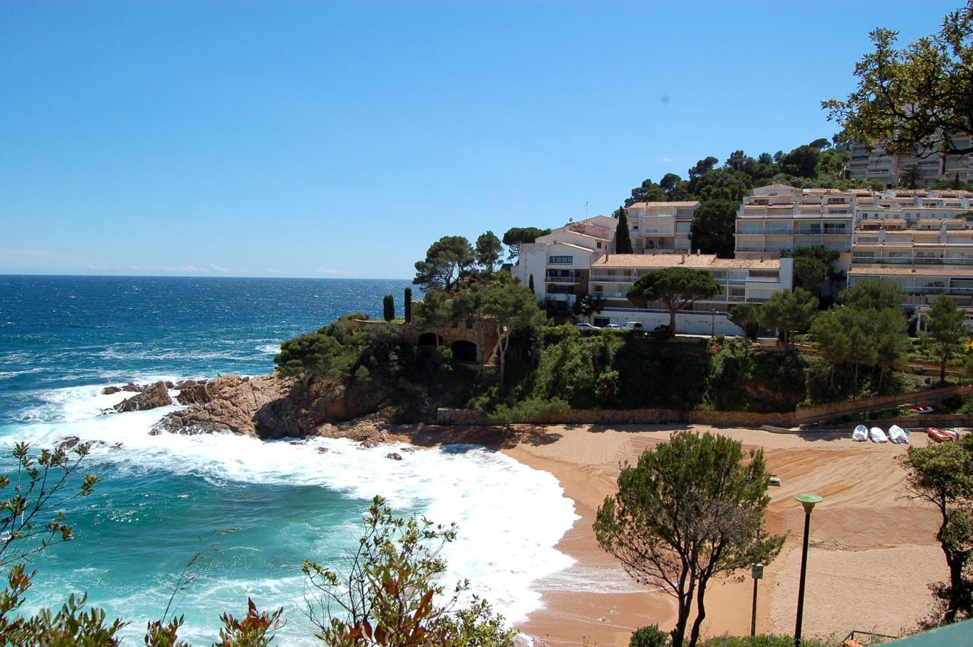 Ma Terrasse Avec Vue Sur La Mer Apartamento Tossa de Mar Exterior foto